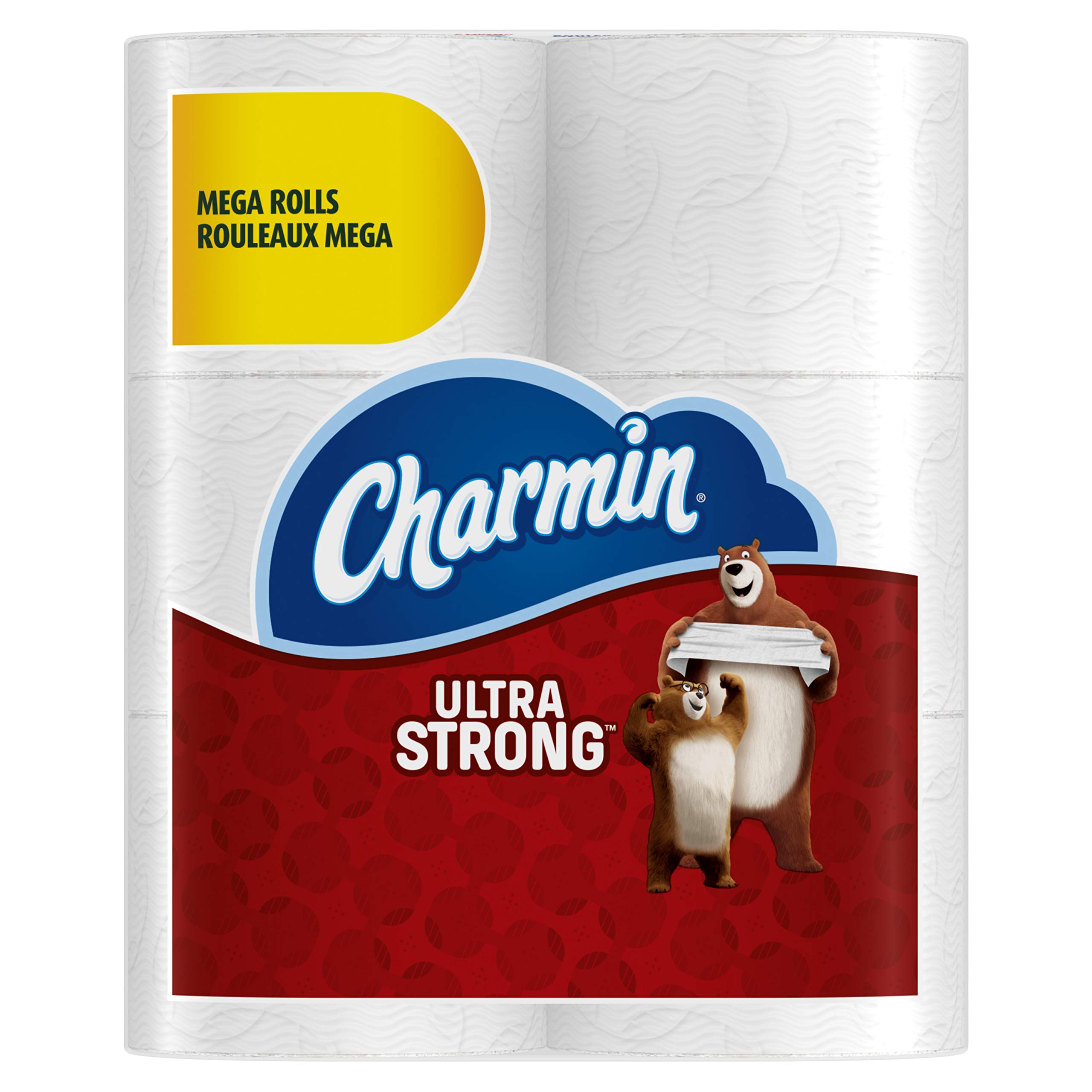 Charmin Ultra Strong Mega Roll Toilet Paper, 24 Count