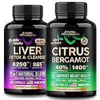 Liver Support Detox Blend & Citrus Bergamot Capsules