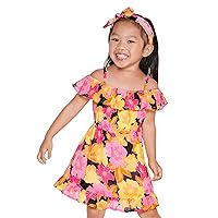 The Children's Place Girls' and Toddler Short Sleeve Fashion Dress