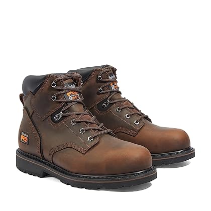 Timberland Men's Pit Boss 6 Inch Steel Safety Toe Industrial Work Boot