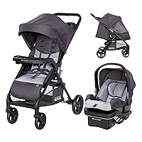 Baby Trend Passport Carriage Travel System, Silver Sky
