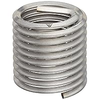 E-Z LOK Coil Threaded Insert for Metal 18-8 Stainless Steel Helical Wire Thread Insert 7/8-9 Internal Threads, 1.313