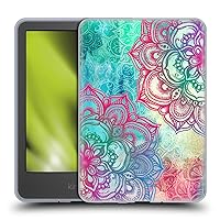 Head Case Designs Officially Licensed Micklyn Le Feuvre Round and Round The Rainbow Mandala 3 Soft Gel Case Compatible with Amazon Kindle 11th Gen 6in 2022