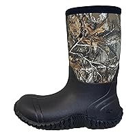 FROGG TOGGS Unisex-Child Cubby Kids 100% Waterproof Rubber Boot with Neoprene Upper