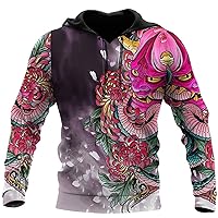 Fashion Trend 3D Digital Printing Sweater, Men's And Women's Hooded Tops, Party Outdoor Sports Travel