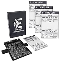 IFR Flight Notepad & Pilot Kneeboard VFR Flight Notepad Box Set Bundle