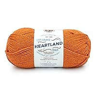 Lion Brand Yarn Heartland Yarn for Crocheting, Knitting, and Weaving, Multicolor Yarn, Gateway Arch, 753 Foot (Pack of 1)