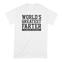 Worlds Greatest Farter I Mean Father T Shirt Funny Dad Fart Shirt Fathers Day Fart Tshirt