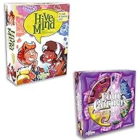 Calliope Games Hive Mind Family Fun Game find Out How Well You Think Alike + Four Corners: Kaleidoscope A Living Puzzle Tile Game- Captivating Art, Strategy, and Pattern Matching Board Game