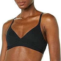 Amazon Essentials Women's Ribbed Unlined Bralette