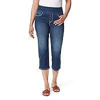 Gloria Vanderbilt Women's Petite Amanda Pull on Capri