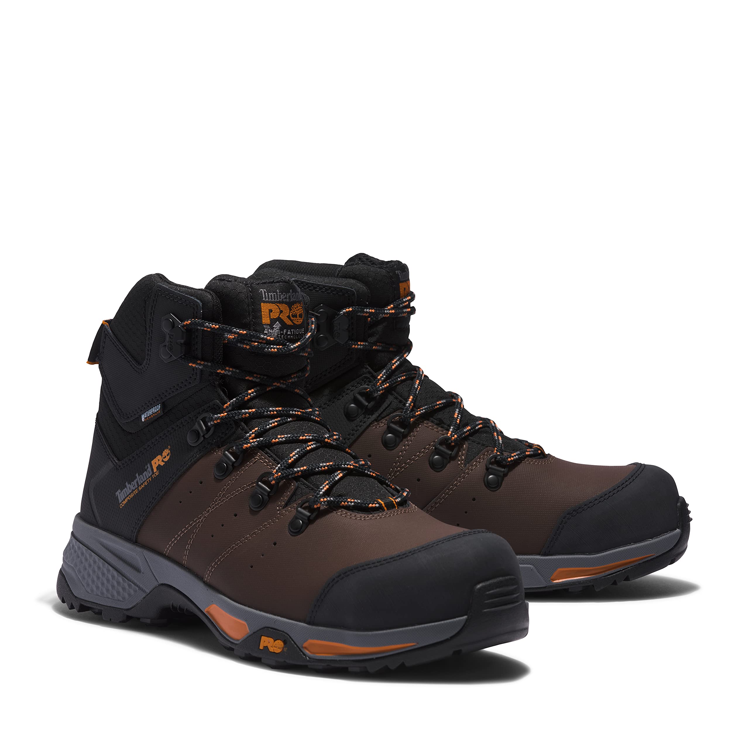 Timberland PRO Men's Switchback 6 Inch Composite Safety Toe Waterproof Industrial Hiker Work Boot