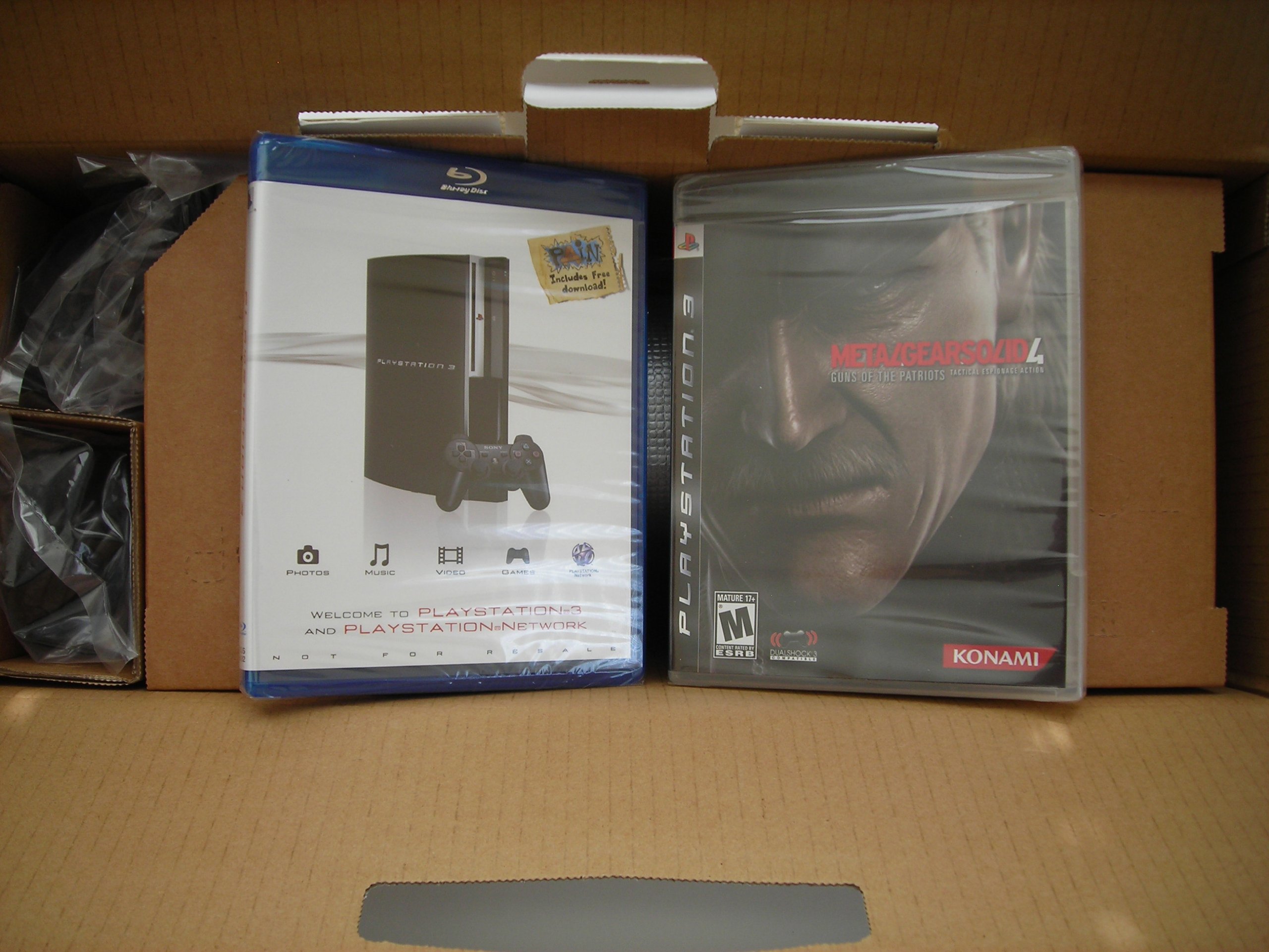 PlayStation 3 80GB Metal Gear Solid 4: Guns of the Patriots Bundle (Renewed)