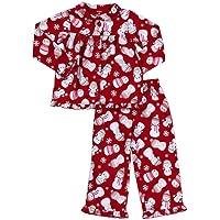 Carter's 2 Piece Tossed Sleepwear Set-Red