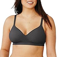 Hanes Womens Hanes Ultimate Women'S Perfect Coverage Wireless Stretch Convertible T-Shirt Bra With Comfortflex Fit