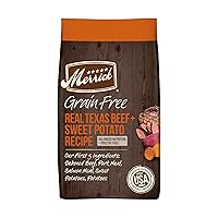 Merrick Premium Grain Free Dry Adult Dog Food, Wholesome And Natural Kibble, Real Texas Beef And Sweet Potato - 22.0 lb. Bag