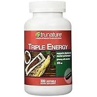 Triple Energy Ginseng and Eleutherococcus 300 Softgels