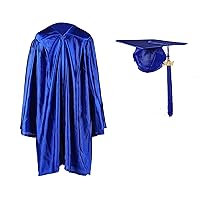 Shiny Kindergarten Graduation Cap and Gown Set