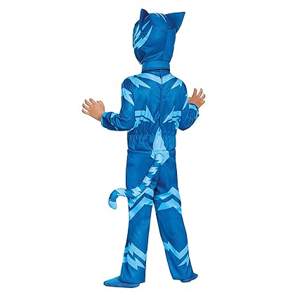 Disguise Catboy Costume for Kids, Official PJ Masks Costume Jumpsuit