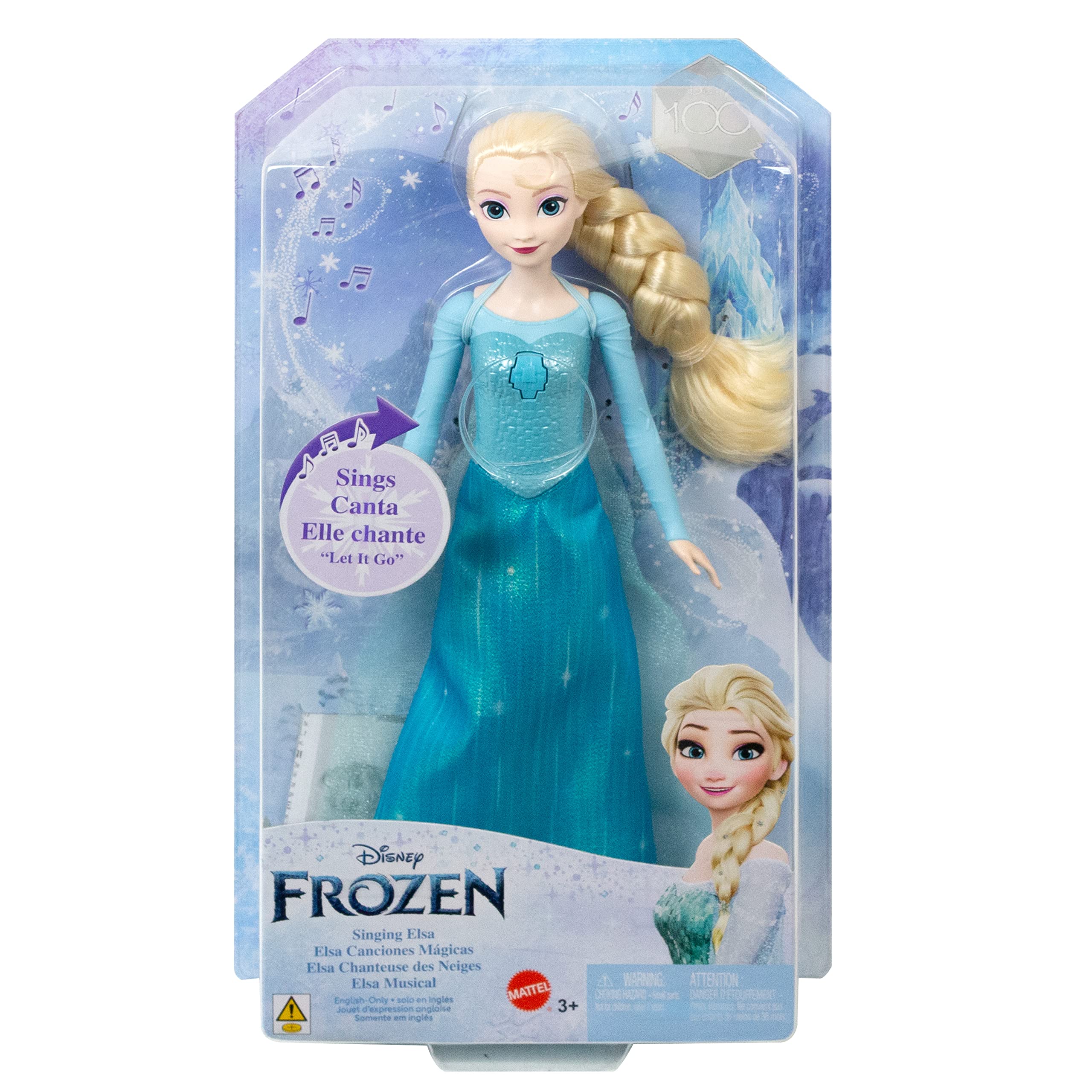 Disney Frozen Toys, Singing Elsa Doll in Signature Clothing, Sings “Let It Go” from the Disney Movie Frozen