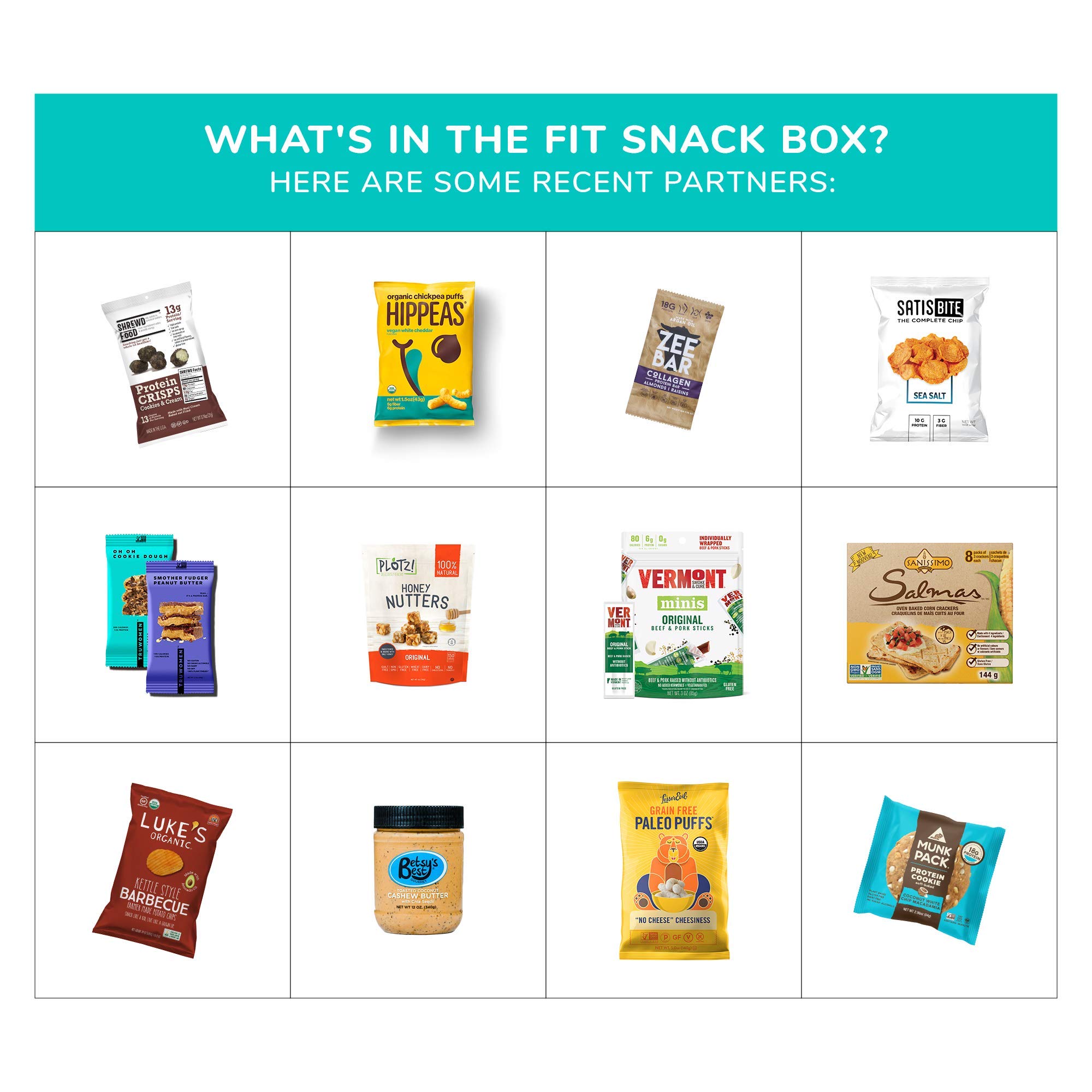 Fit Snack - Healthy Snack Subscription Box - The World’s Healthiest, Best-Tasting Brands, Monthly Workouts and Nutrition Tips. Wellness in a Box!