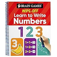 Brain Games Wipe-Off - Learn to Write: Numbers (Kids Ages 3 to 6) Brain Games Wipe-Off - Learn to Write: Numbers (Kids Ages 3 to 6) Spiral-bound