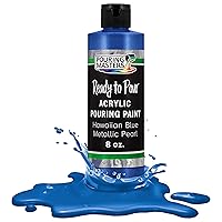 U.S. Art Supply Floetrol Paint Additive Pouring Medium for Acrylic Paint and 50 Mixing Sticks
