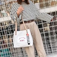 Women's Bag 2020 New Korean Style Ins Artistic Canvas Bag Chic Simple Cloth Bag Handbag Shoulder