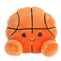 Aurora® Adorable Palm Pals™ Hoops Basketball™ Stuffed Animal - Pocket-Sized Play - Collectable Fun - Orange 5 Inches