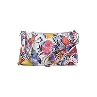HOBO Womens Leather Crossbody Bag, Poppy Floral, One Size