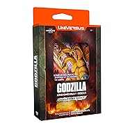 UniVersus Godzilla Challenger Series - King Ghidorah & Rodan Deck - 2 Character Decks, Ready to Play, Deck Building Card Game, Licensed, UVS Games