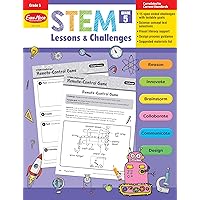 Evan-Moor Stem Lessons and Challenges, Grade 5 Homeschooling & Classroom Resource Workbook, Life, Earth and Physical Science Problem Solving, Peer Collaboration, Real-World, Visual Literacy, Printable Evan-Moor Stem Lessons and Challenges, Grade 5 Homeschooling & Classroom Resource Workbook, Life, Earth and Physical Science Problem Solving, Peer Collaboration, Real-World, Visual Literacy, Printable Paperback