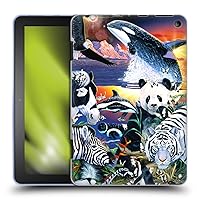 Head Case Designs Officially Licensed Graeme Stevenson Animals Assorted Designs Soft Gel Case Compatible with Fire HD 8/Fire HD 8 Plus 2020