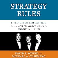 Strategy Rules: Five Timeless Lessons from Bill Gates, Andy Grove, and Steve Jobs Strategy Rules: Five Timeless Lessons from Bill Gates, Andy Grove, and Steve Jobs Audible Audiobook Kindle Hardcover Paperback Mass Market Paperback Audio CD