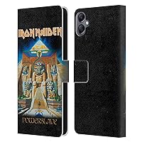 Head Case Designs Officially Licensed Iron Maiden Powerslave Album Covers Leather Book Wallet Case Cover Compatible with Samsung Galaxy A05