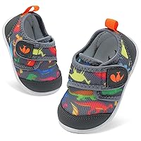 FEETCITY Baby First Walking Shoes Boys Girls Infant Sneakers Crib Shoes Breathable Lightweight Slip On Shoes