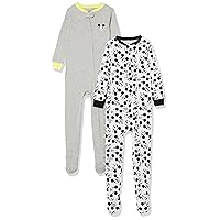 Amazon Essentials Disney Unisex Babies' Flannel Pajama Sleep Sets, Multipacks