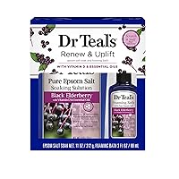 Dr. Teal's Elderberry Epsom Salt & Foaming Bath Gift Set