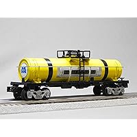 Lionel Racing Monsters Inc: Scare Tank Car with LED's Yellow
