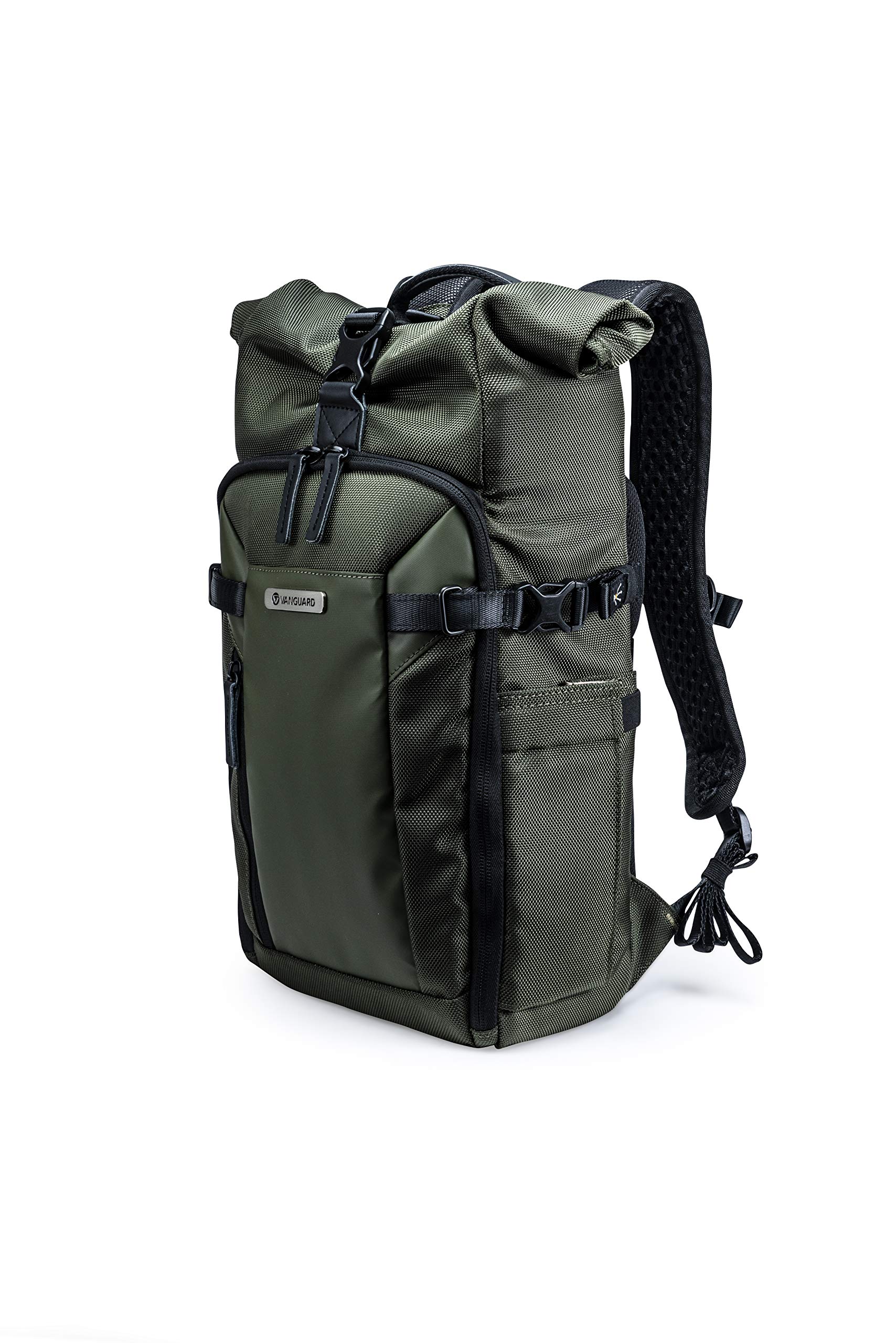 Vanguard VEO Select 43RB Rolltop Camera Backpack, Green