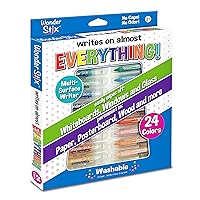 Wonder Stix Pastel Colors Dustless Chalk Crayon 24 pack