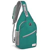ZOMAKE Sling Bag for Women Men:Small Crossbody Sling Backpack - Mini Water Resistant Shoulder Bag Anti Thief Chest Bag Daypack for Travel Hiking Outdoor Sports,Army Green(new)