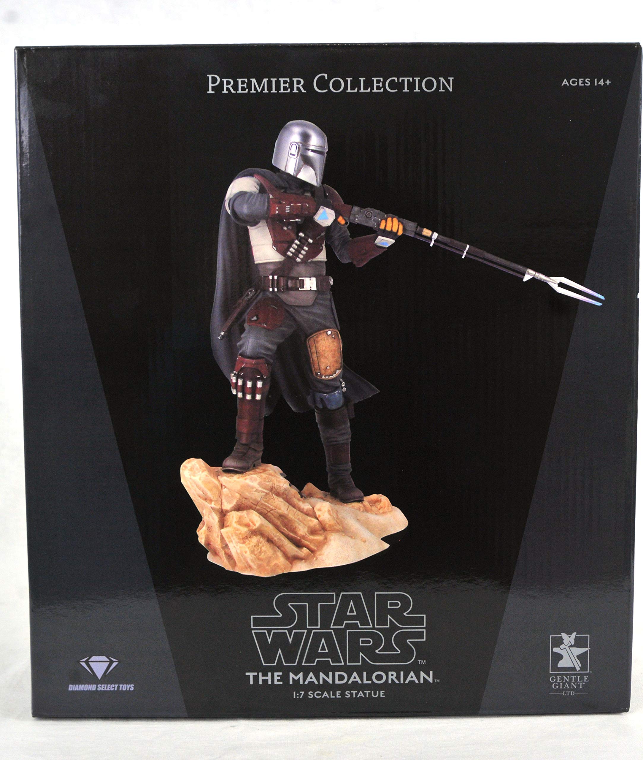 Star Wars Premier Collection: The Mandalorian MK1 Statue, Multicolor, 5 inches