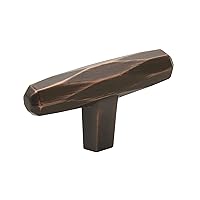 Amerock | Cabinet Knob | Oil Rubbed Bronze | 2-1/2 inch (64 mm) Length | St. Vincent | 1 Pack | Drawer Knob | Cabinet Hardware