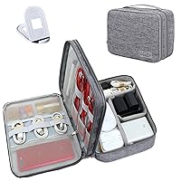 3 Layer Gadget Organizer Case, Electronic Accessories Organizer Bag for Cables, Charger