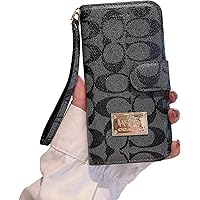 Luxury Wallet Case for Samsung Galaxy S24 Ultra,Classic Vintage Designer Pattern Premium Magnetic with Stand Function Leather Flip Full Protection Case for Samsung Galaxy S24 Ultra(6.8