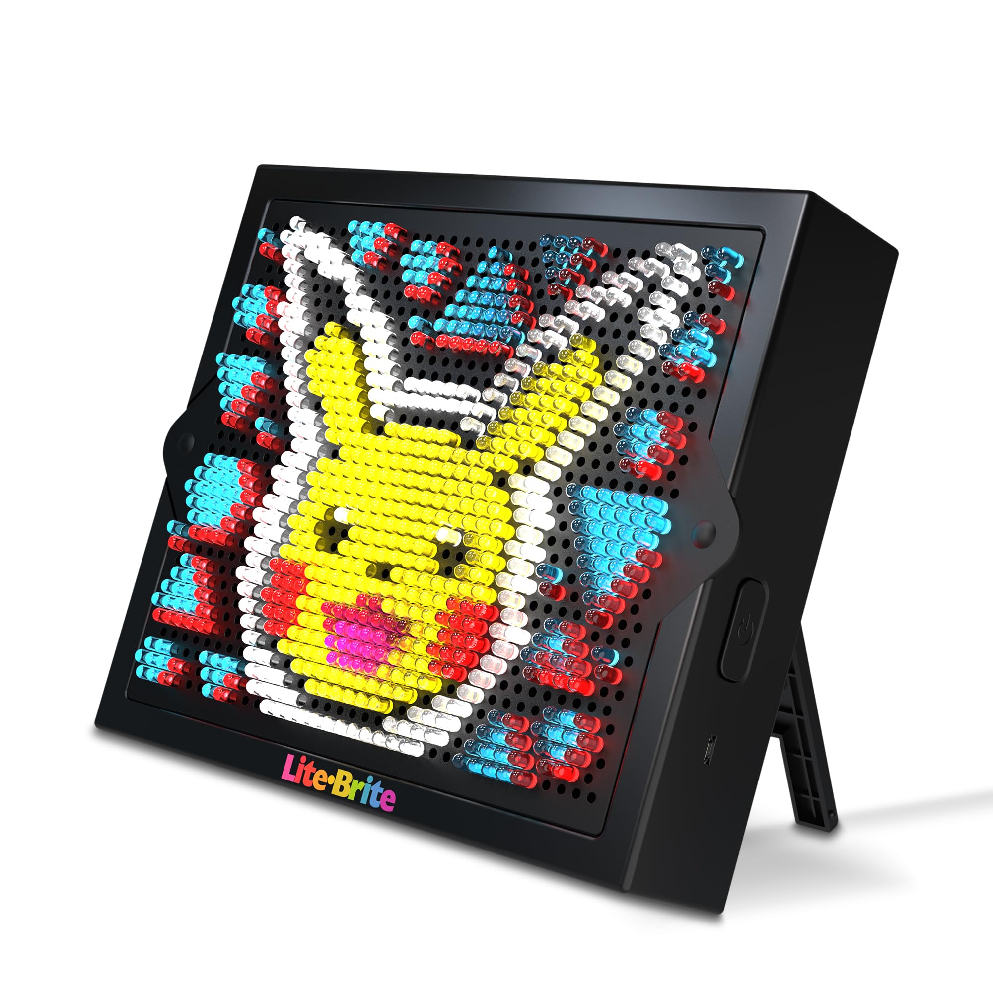 Lite-Brite Super Bright HD, Pokemon Edition - Create Art with Light, Enhances Creativity, Gift for Boys and Girls Ages 6+