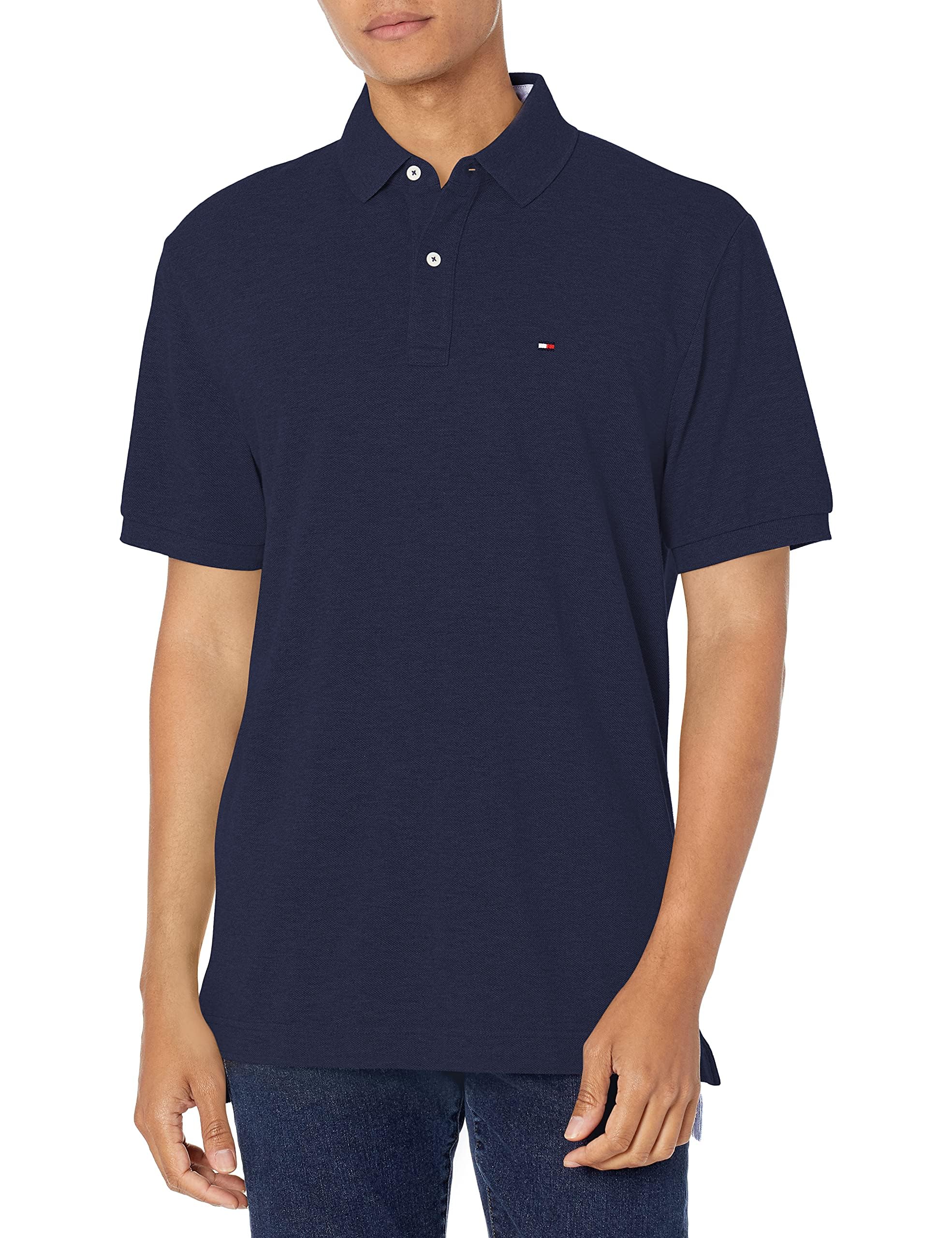 Tommy Hilfiger Men's Short Sleeve Cotton Pique Polo Shirt in Regular Fit