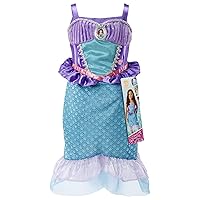 Disney Princess Ariel Dress Costume, Sing & Shimmer Musical Sparkling Dress, Sing-A-Long To “A Part of Your World” Perfect for Party, Halloween Or Pretend Play Dress Up [Amazon Exclusive