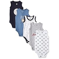 Unisex Baby Cotton Sleeveless Bodysuits